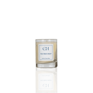 Coffee scented soy wax candle votive