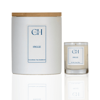 Cocoa Butter scented soy wax candle
